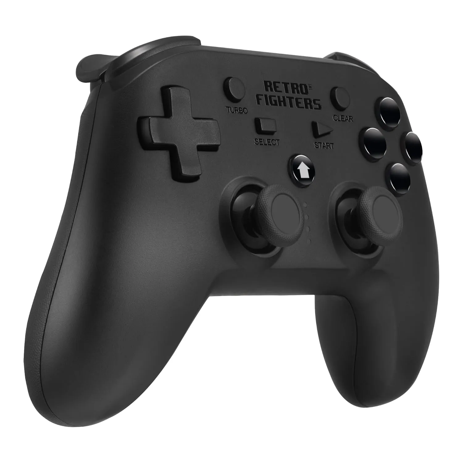 Retro Fighters Defender Next-Gen PS1 - PS2 - PS3 - PS Classic - Switch & PC Compatible Wireless Controller, Black