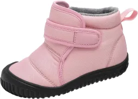 Snow Boots for Kids Insulated Snow Boot Boys Girls Ankle Booties Kids Boots Outdoor Winter Boots with Hook and Loop