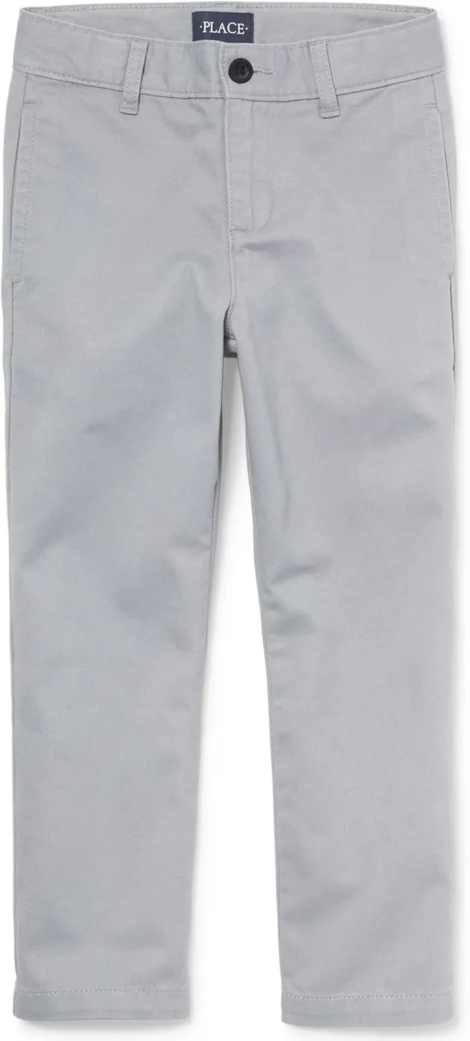 The Children's Place Stretch Relaxed Straight Chino Pants