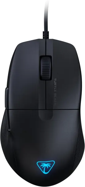 Turtle Beach Pure SEL - Ultra-Light Ergonomic RGB Gaming Mouse, 8K DPI Optical Sensor, Mechanical Switches, Pretension System, Pure PTFE Glides, RGB Illumination  Black