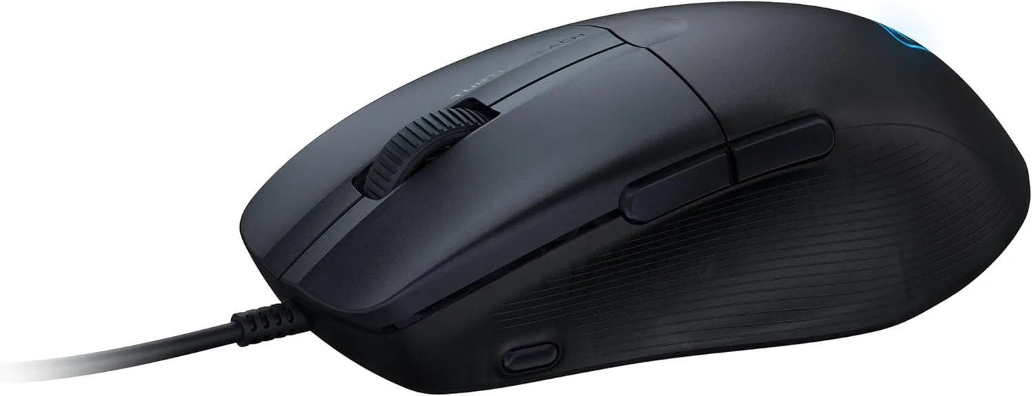 Turtle Beach Pure SEL - Ultra-Light Ergonomic RGB Gaming Mouse, 8K DPI Optical Sensor, Mechanical Switches, Pretension System, Pure PTFE Glides, RGB Illumination  Black