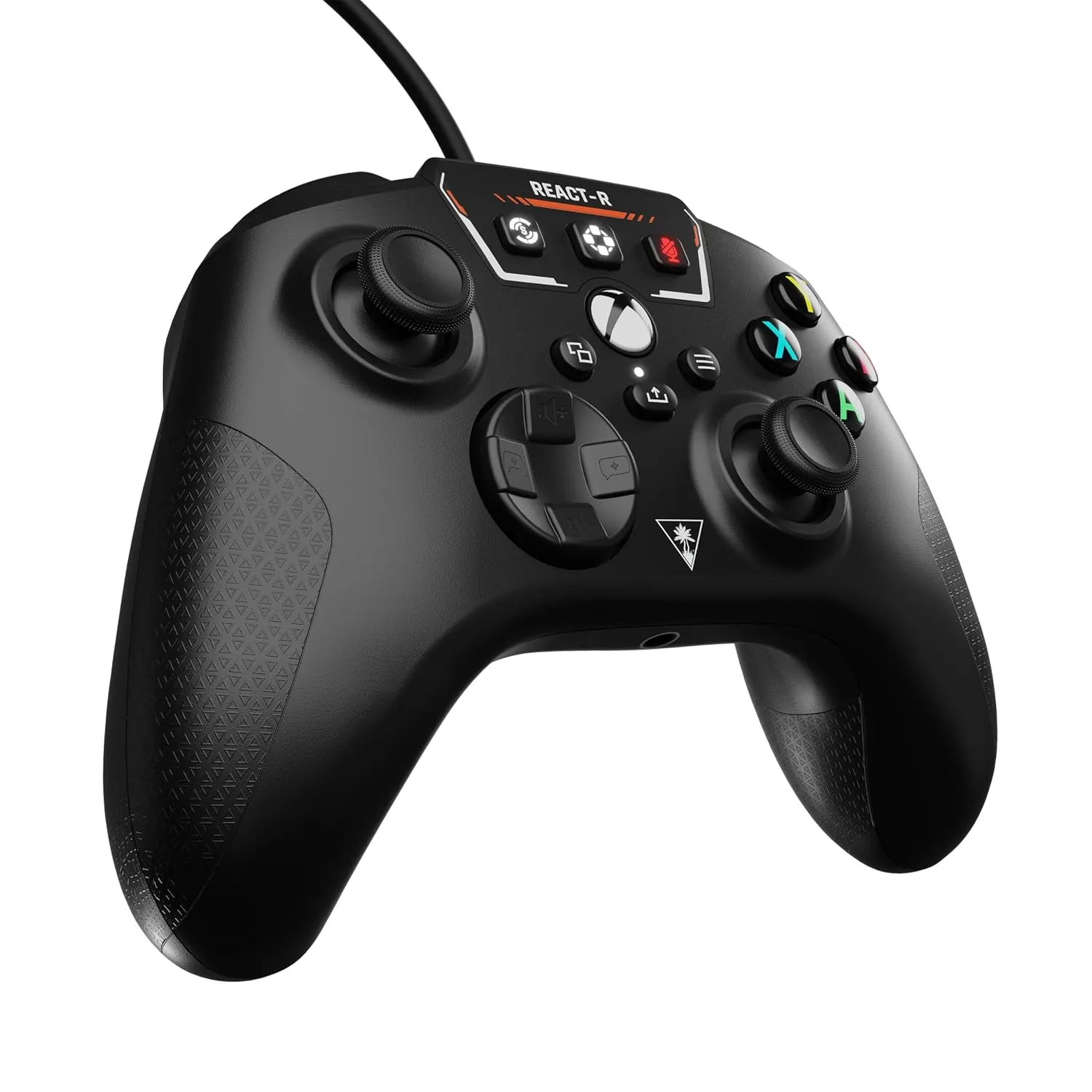 Turtle Beach REACT-R Controller Wired Game Controller  Xbox Series X, Xbox Series S, Xbox One & Windows  Audio Controls, Mappable Buttons, Textured Grips  Black