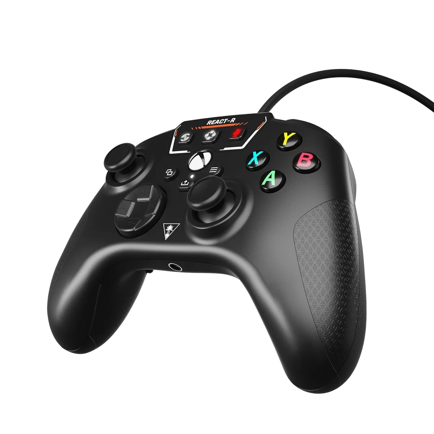 Turtle Beach REACT-R Controller Wired Game Controller  Xbox Series X, Xbox Series S, Xbox One & Windows  Audio Controls, Mappable Buttons, Textured Grips  Black