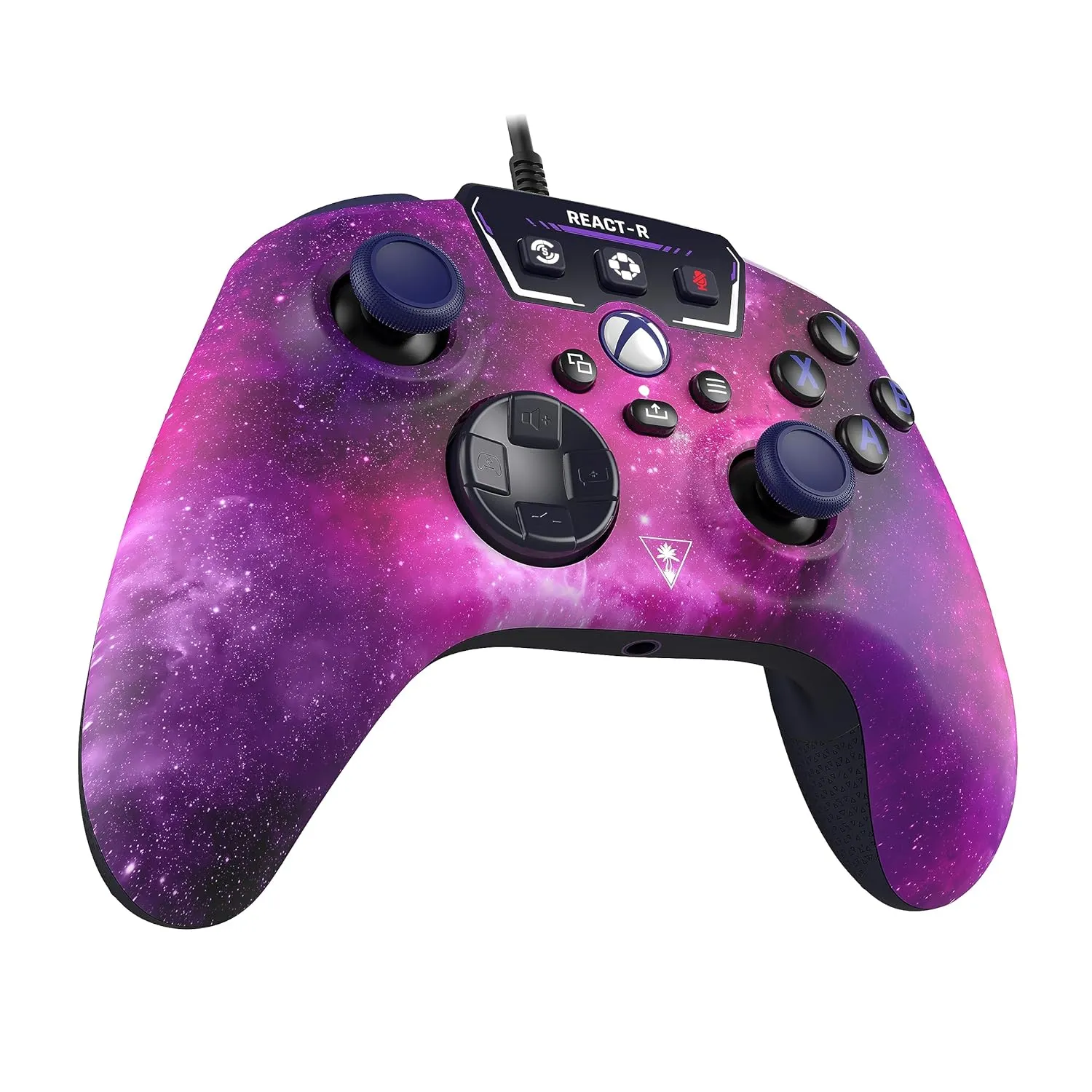 Turtle Beach REACT-R Wired Game Controller  Officially Licensed for Xbox Series X & S, Xbox One, and Windows 10|11 PCs  Nebula