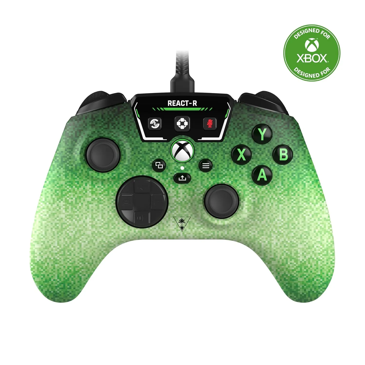 Turtle Beach REACT-R Wired Game Controller  Officially Licensed for Xbox Series X & S, Xbox One, and Windows 10|11 PCs  Pixel