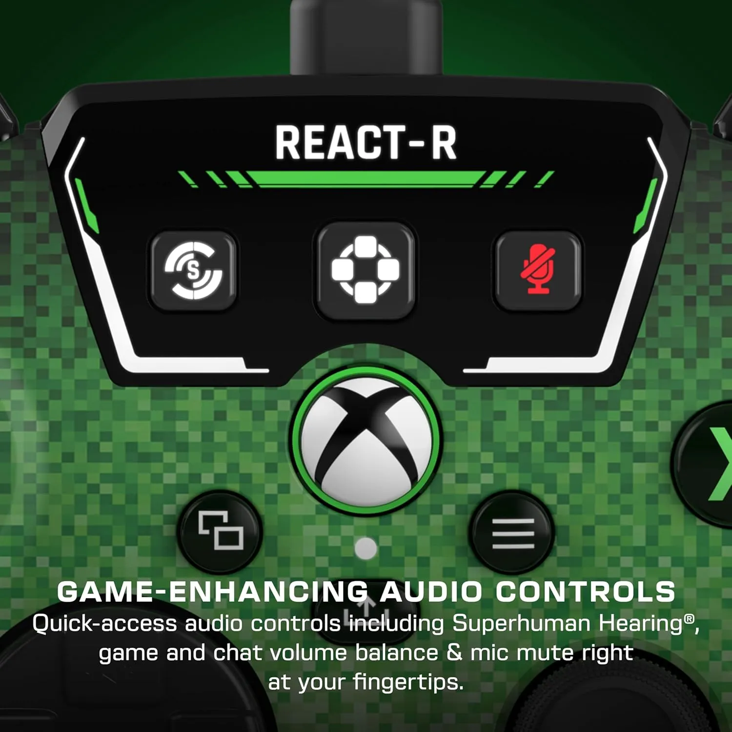 Turtle Beach REACT-R Wired Game Controller  Officially Licensed for Xbox Series X & S, Xbox One, and Windows 10|11 PCs  Pixel